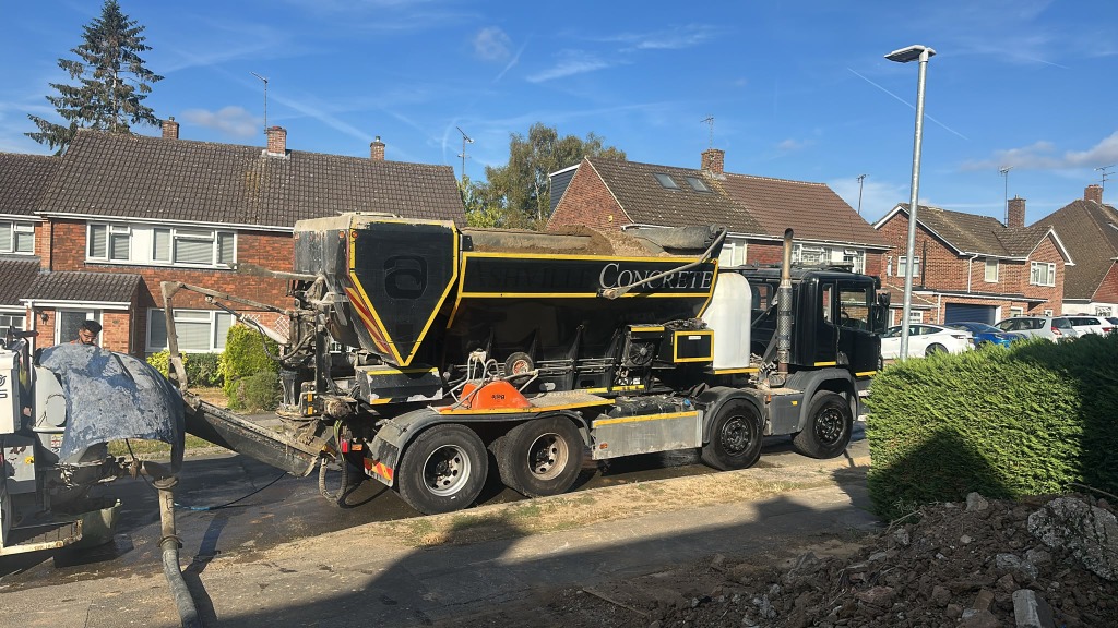 Ready Mix Concrete Discharge Hopper Barnet