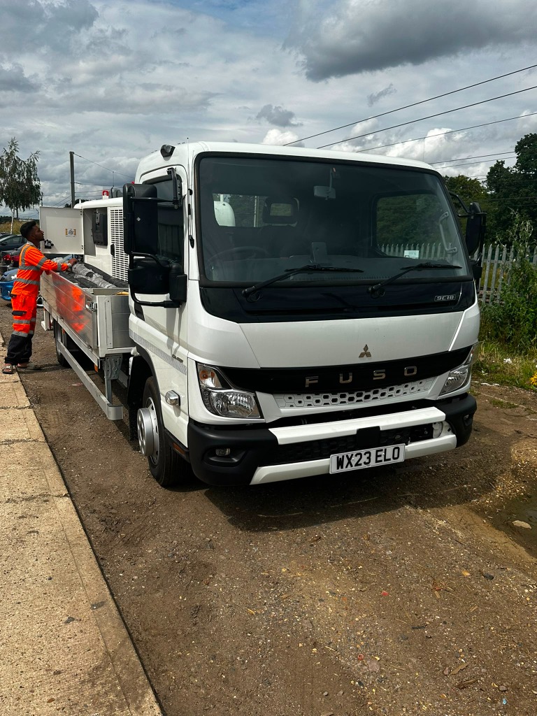 Ground Line Concrete Pump Vehicle Barnet