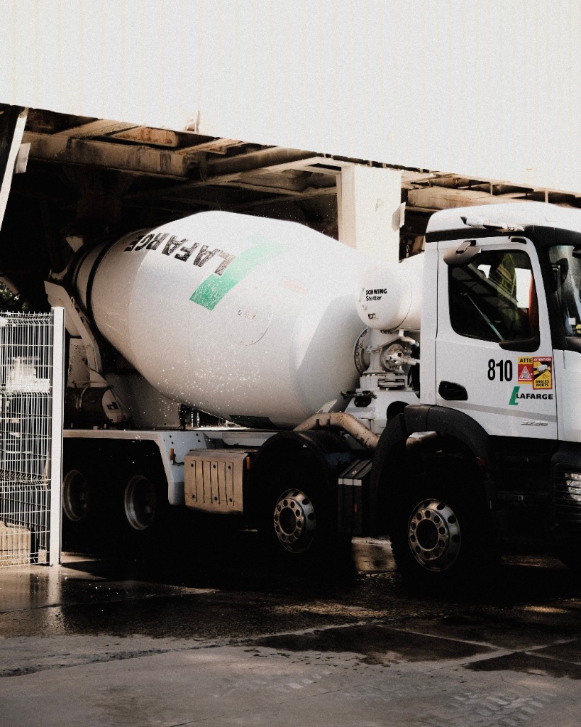 Volumetric concrete delivery truck in Barnet